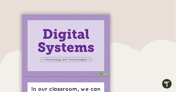 Class 'We Can' Statements - Technology and Technologies (Lower Primary) teaching resource