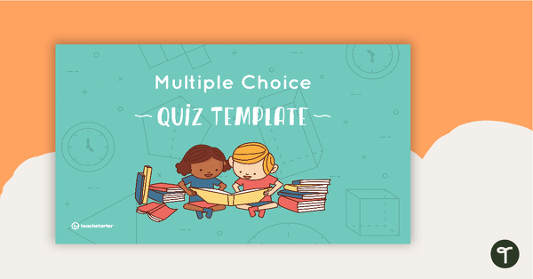 Go to Multiple Choice Numeracy Quiz PowerPoint - Template teaching resource