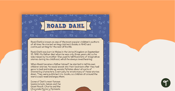 Comprehension - Roald Dahl teaching resource