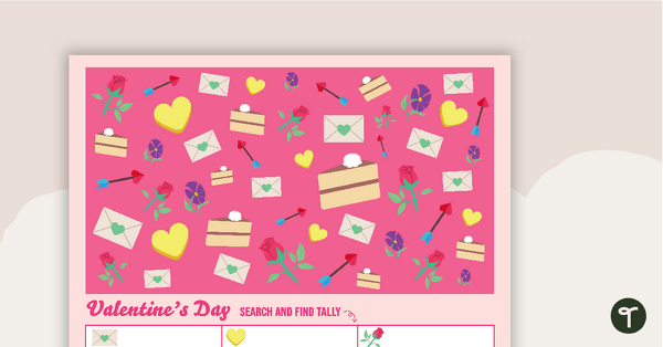 Preview image for Search and Find – Valentine's Day - teaching resource