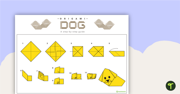 Image of How to Make an Origami Dog — Step-By-Step Instructions