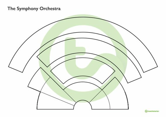 The Symphony Orchestra Worksheet teaching resource