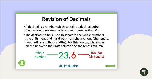 Operations With Decimals PowerPoint teaching resource