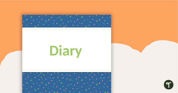 Preview image for Squiggles Pattern - Diary Cover - teaching resource