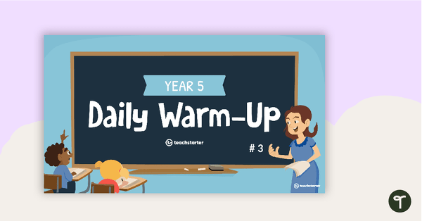 Year 5 Daily Warm-Up – PowerPoint 3 teaching resource