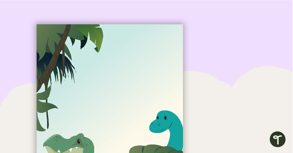 Go to Dinosaurs - Diary Cover teaching resource