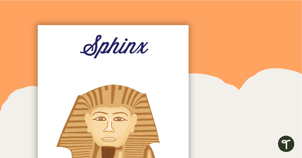 Ancient Egypt Illustrated Posters teaching resource