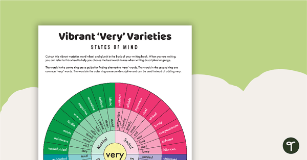Go to Vibrant 'Very' Varieties – States of Mind teaching resource