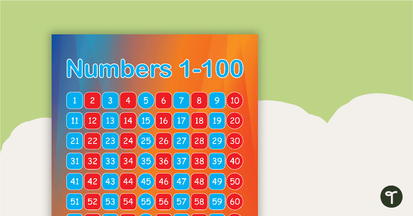 Go to Numbers 1 to 100 - Odds, Evens and Counting in 5's teaching resource