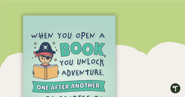 Unlock Adventure Poster teaching resource
