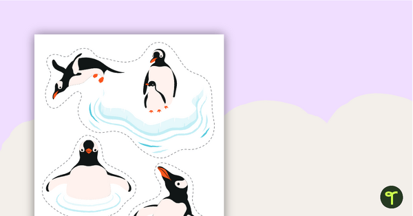 Go to Penguins – Cut Out Decorations teaching resource