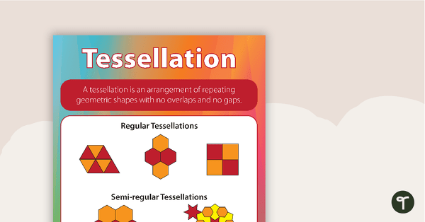 Tessellation Poster teaching resource