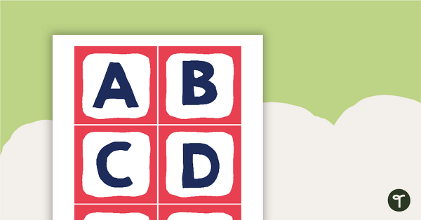 Alphabet Slap teaching resource
