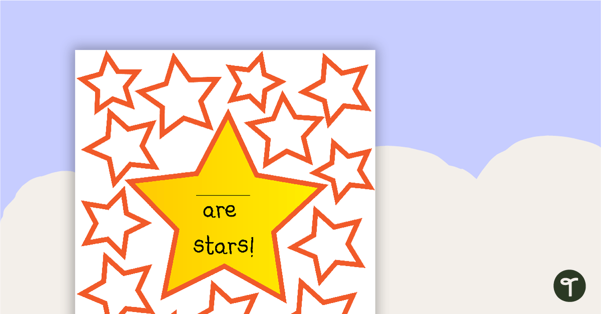 Colour Star Reward Chart teaching resource