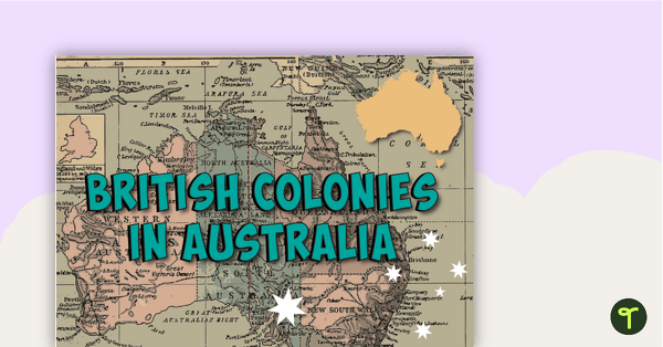 Go to British Colonies in Australia - History Word Wall Vocabulary teaching resource