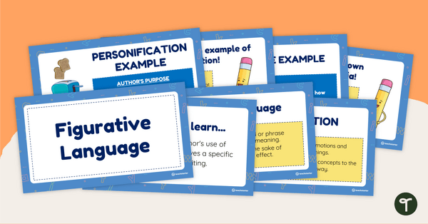 Preview image for Figurative Language PowerPoint - teaching resource