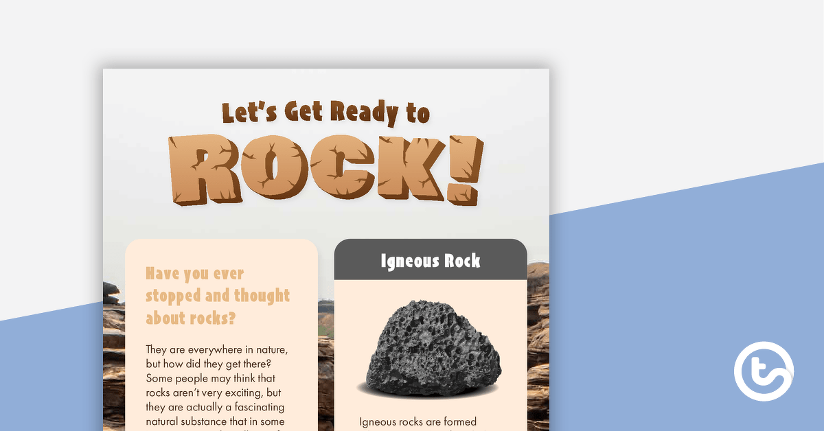 Let's Get Ready to Rock! – Worksheet teaching resource