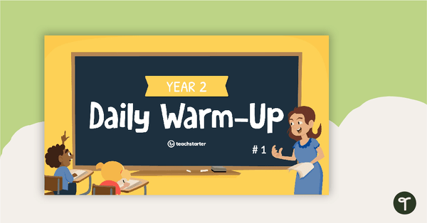 Year 2 Daily Warm-Up – PowerPoint 1 teaching resource