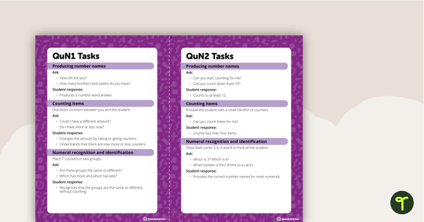 Go to Guided Maths Groups – National Numeracy Learning Progression – Task Cards teaching resource