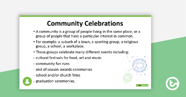 Thumbnail of Celebrations Around the World - PowerPoint - teaching resource