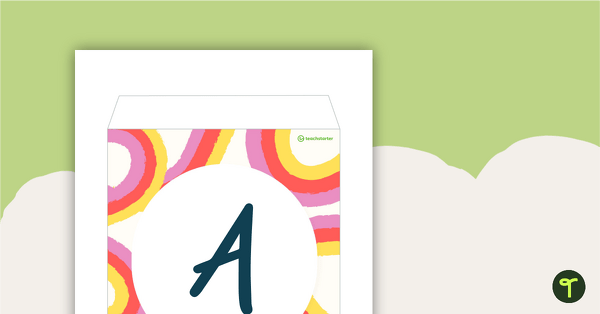 Preview image for Inspire - Letters and Numbers Bunting - teaching resource