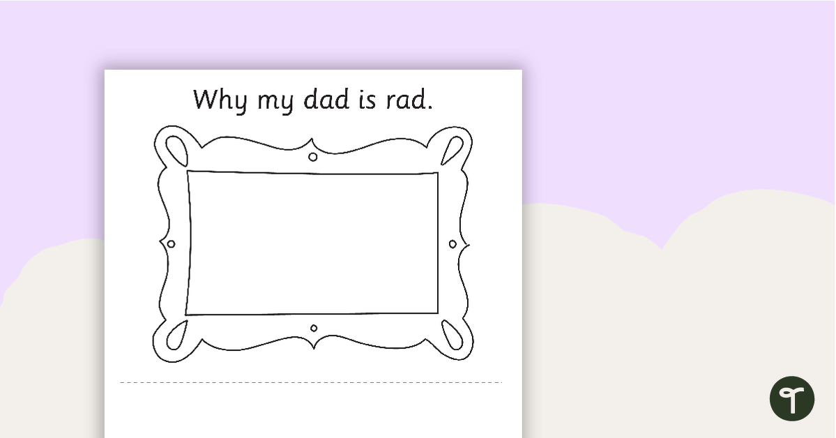 Father's Day Worksheets teaching resource