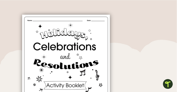 Go to Celebrations and Holidays – Middle Primary Workbook teaching resource