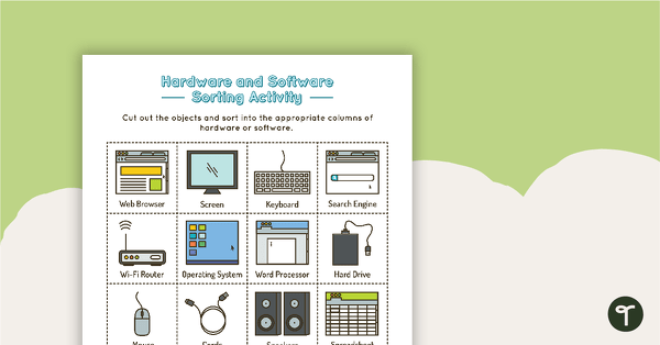 Go to Introduction to Hardware and Software Sorting Activity teaching resource