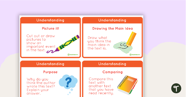 Bloom's Taxonomy Fast Finisher Task Cards - Lower Years teaching resource