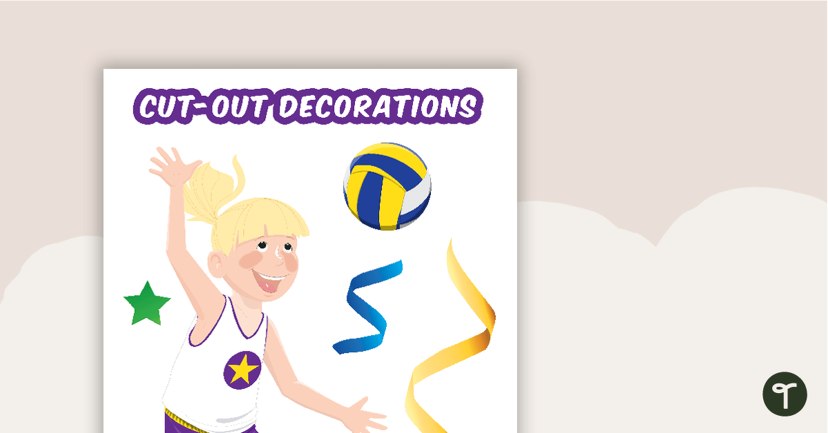 Champions - Cut Out Decorations teaching resource