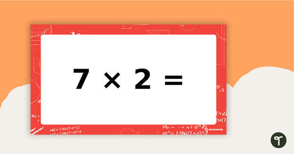 Multiplication Facts PowerPoint - Two Times Tables teaching resource