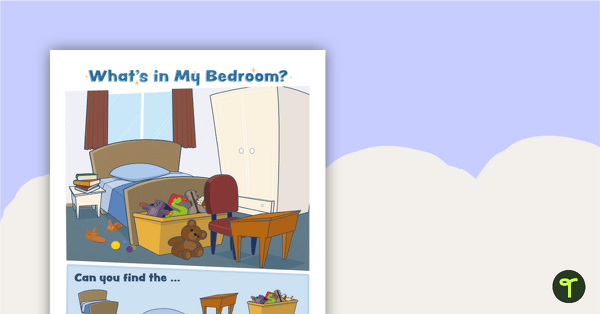 Preview image for What's in My Bedroom? – Worksheet - teaching resource