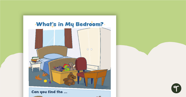 What's in My Bedroom? – Worksheet teaching resource