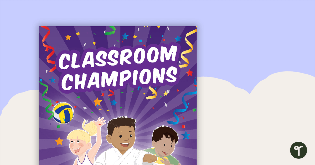 Classroom Champions - Title Poster teaching resource