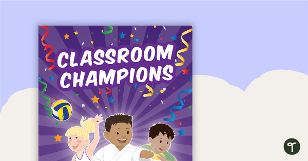 Preview image for Classroom Champions - Title Poster - teaching resource