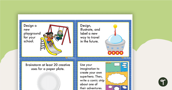 Fast Finisher Task Cards — Lower Elementary teaching resource