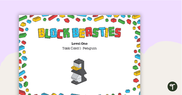 Go to Block Beasties - Task Cards teaching resource