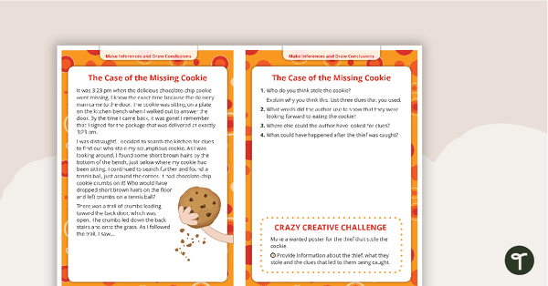 Comprehension Task Cards - Draw Conclusions and Make Inferences