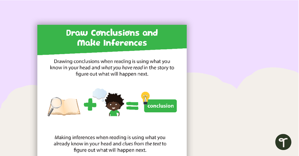 Comprehension Task Cards - Draw Conclusions and Make Inferences teaching resource