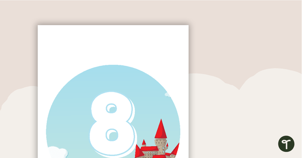 Fairy Tales and Castles - Letter, Number and Punctuation Set teaching resource