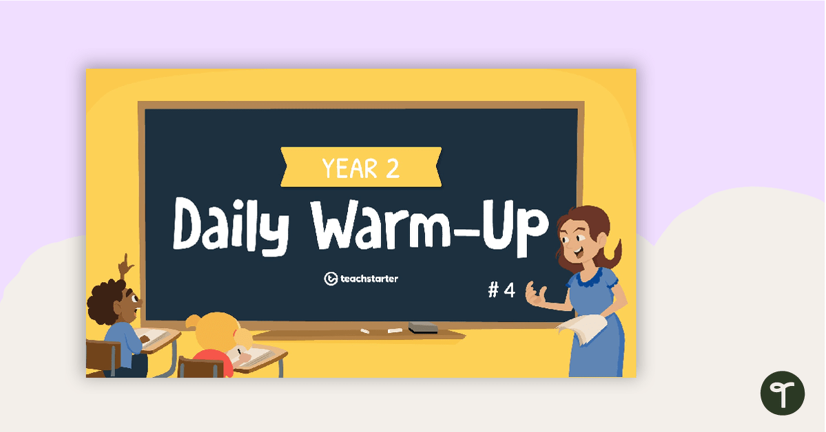 Year 2 Daily Warm-Up – PowerPoint 4 teaching resource