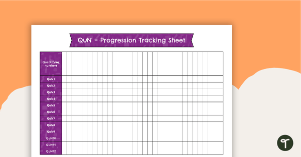 Guided Maths Groups – National Numeracy Learning Progression – Whole Class Trackers teaching resource