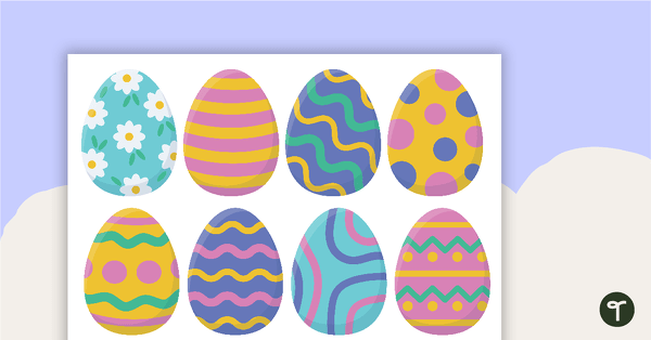 Easter Egg Decorations teaching resource
