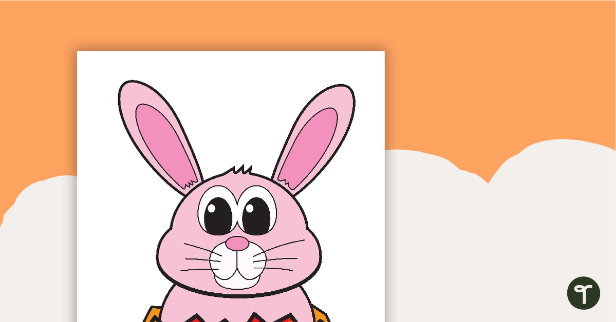 Easter Bunny Decoration teaching resource