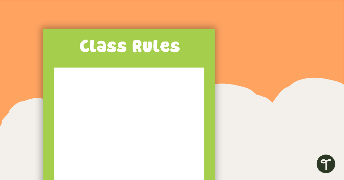 预览图像对农场Yard - Class Rules - teaching resource