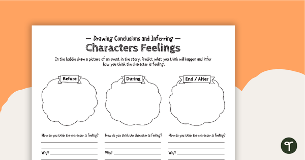 Go to Making Inferences - Characters Feelings teaching resource