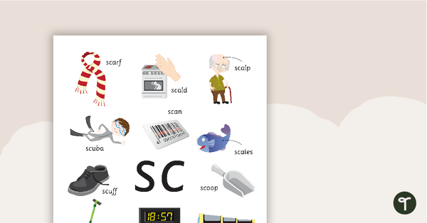 Preview image for Sc Blend Poster - teaching resource