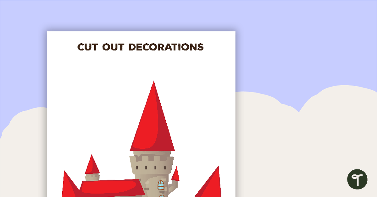 Preview image for Fairy Tales and Castles - Cut Out Decorations - teaching resource