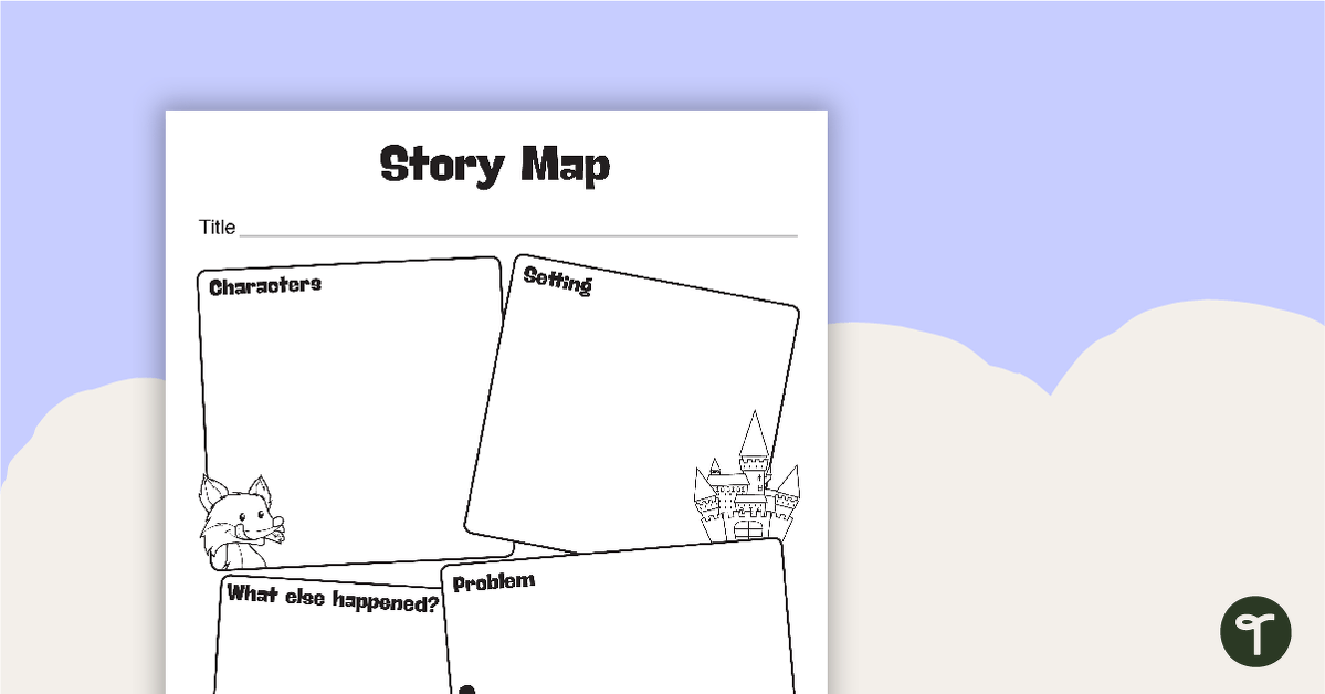 Story Map Template teaching resource