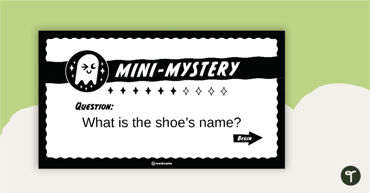 预览image for Mini-Mystery – What Is the Shoe's Name? – Interactive PowerPoint - teaching resource